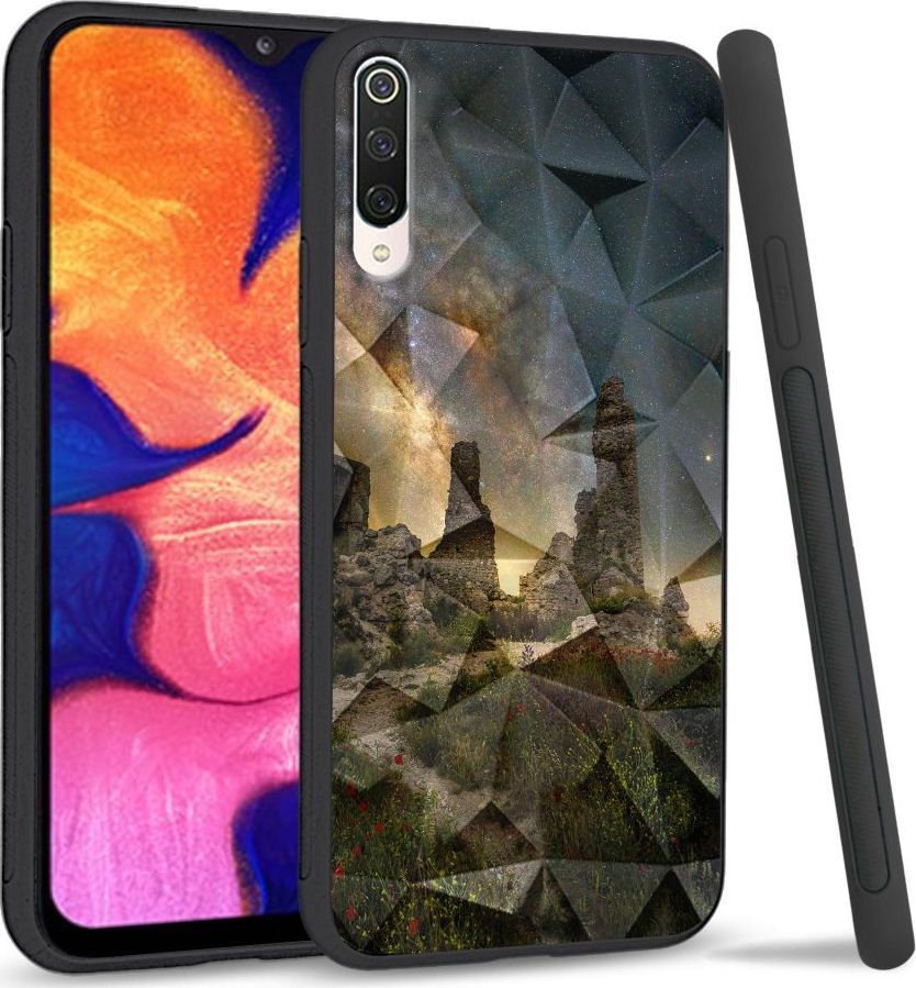 Super Fashion Etui na telefon Xiaomi Mi9 Crystal Case Stone Path 1