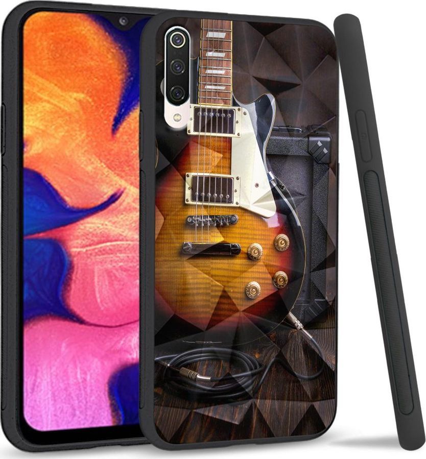 Super Fashion Etui na telefon Xiaomi Mi9 Crystal Case Electric Guitar 1