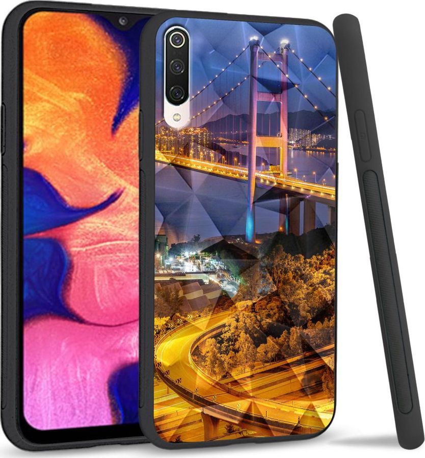 Super Fashion Etui na telefon Xiaomi Mi9 Crystal Case Bridges 1
