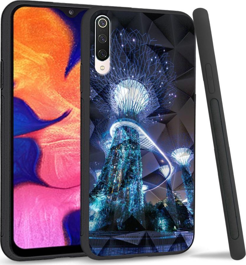 Super Fashion Etui na telefon Xiaomi Mi9 Crystal Case Architectural Marvel 1