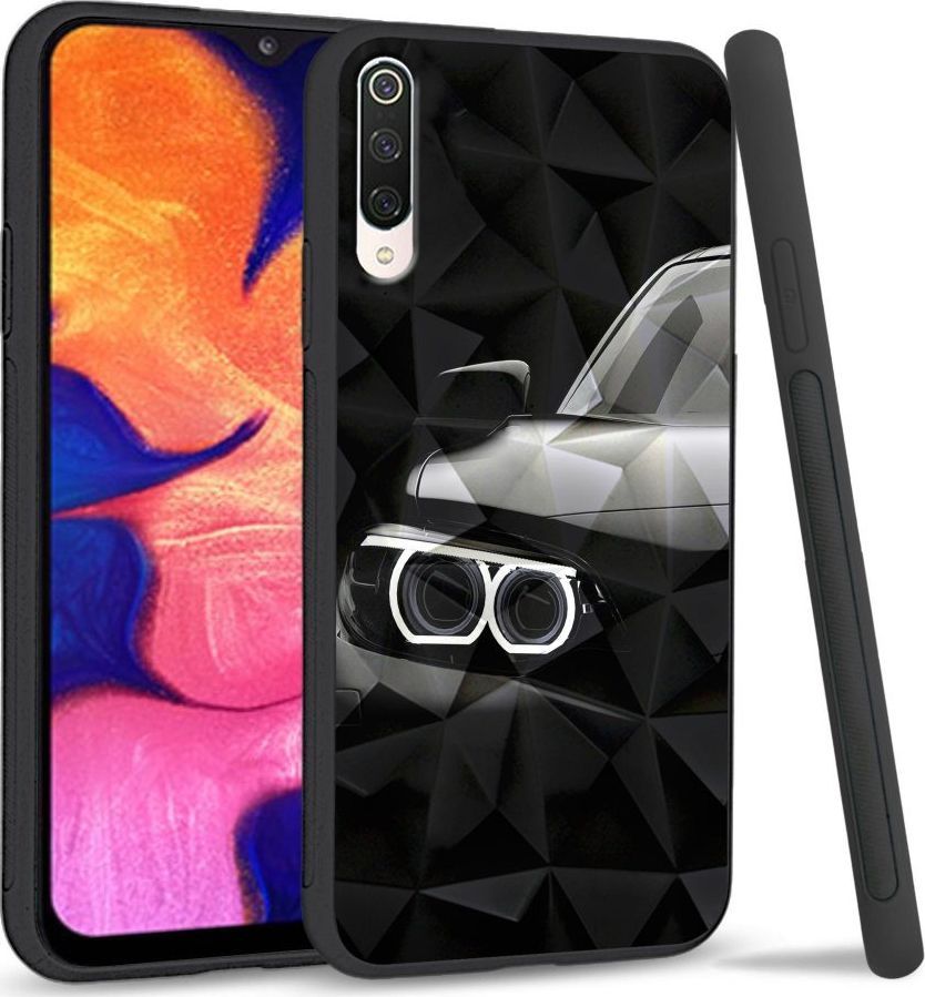 Super Fashion Etui na telefon Xiaomi Mi9 Crystal Case Car Headlights 1