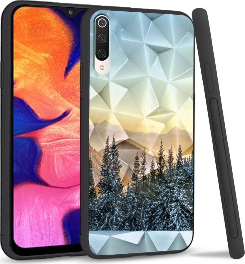 Super Fashion Etui na telefon Xiaomi Mi9 Crystal Case Cool Winter 1