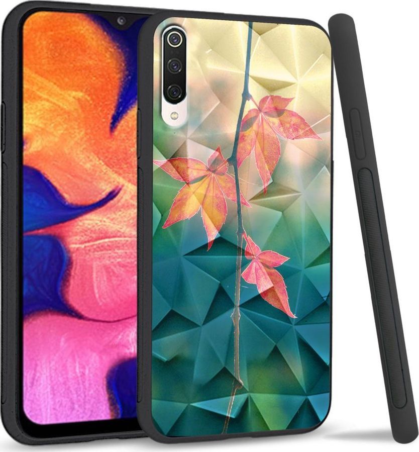 Super Fashion Etui na telefon Xiaomi Mi9 Crystal Case Autumn Leaves 1