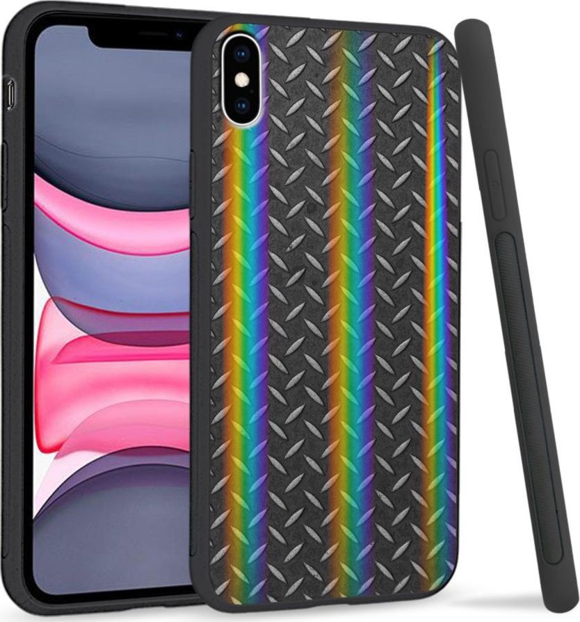 Super Fashion Etui Rainbow Series na Apple iPhone XS Max Metal 1