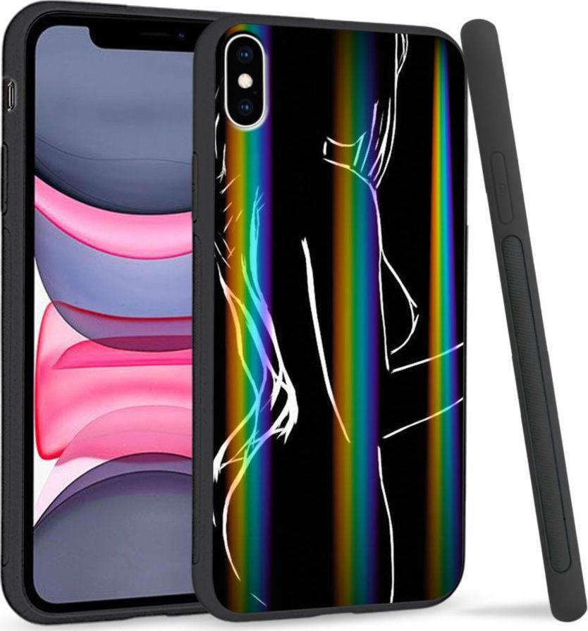 Super Fashion Etui Rainbow Series na Apple iPhone XS Max Ciało 1