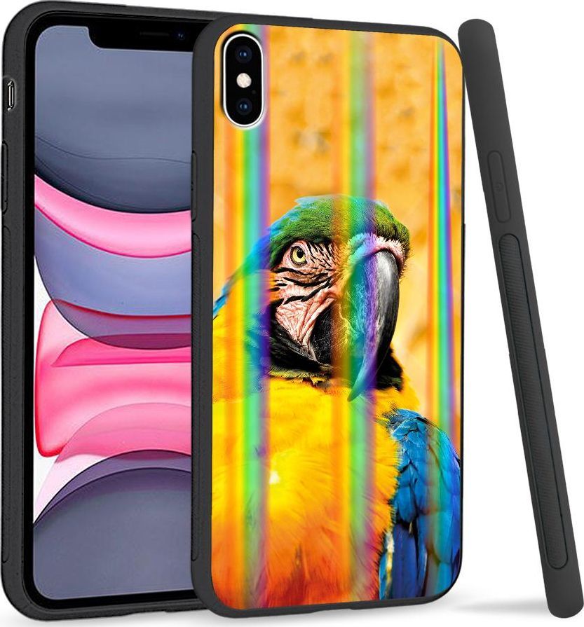 Super Fashion Etui Rainbow Series na Apple iPhone XS Max Papuga 1