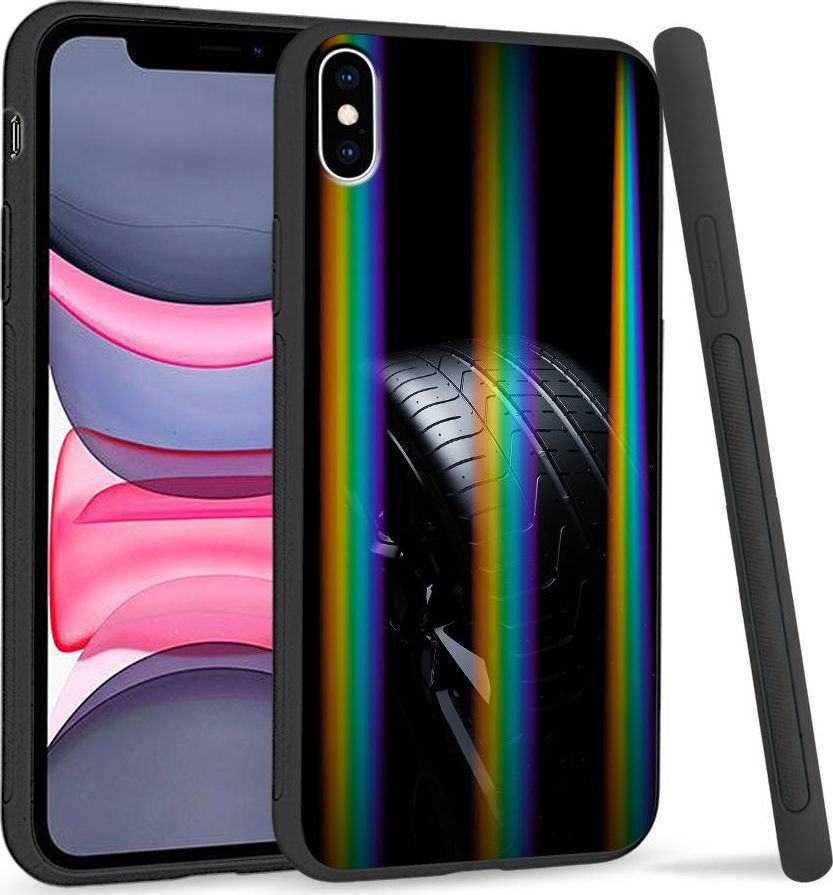 Super Fashion Etui Rainbow Series na Apple iPhone XS Max Opona 1
