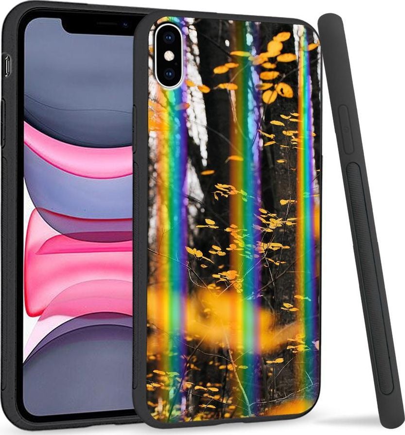 Super Fashion Etui Rainbow Series na Apple iPhone XS Max Las 1