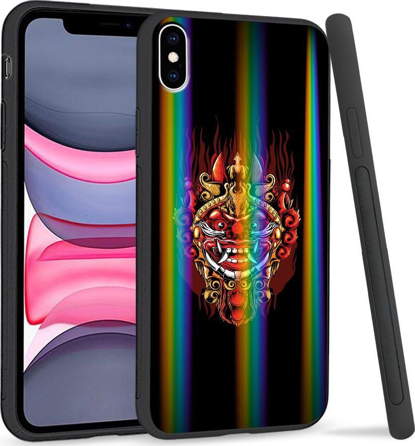 Super Fashion Etui Rainbow Series na Apple iPhone XS Max Chińska maska 1
