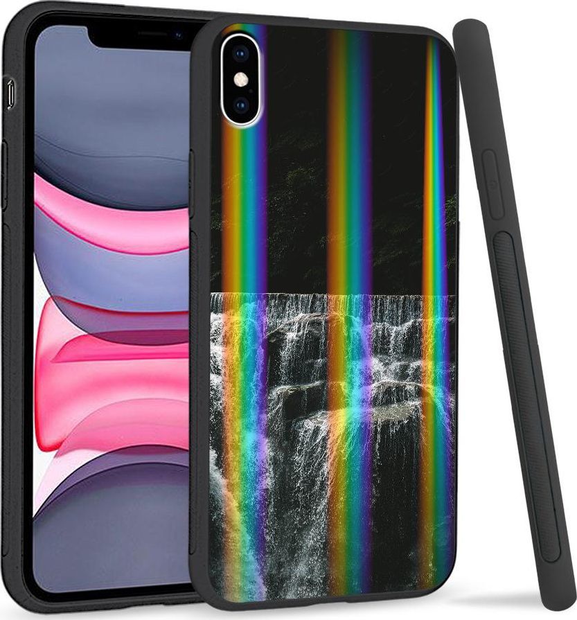 Super Fashion Etui Rainbow Series na Apple iPhone XS Max Rzeka 1