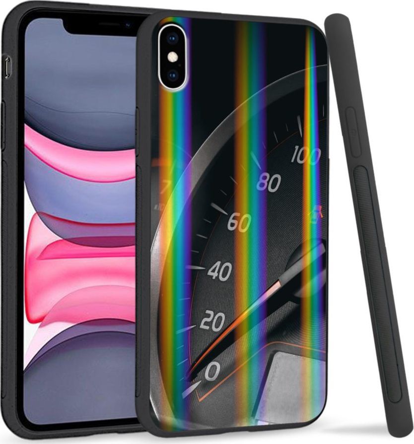 Super Fashion Etui Rainbow Series na Apple iPhone XS Max Speed Limit 1