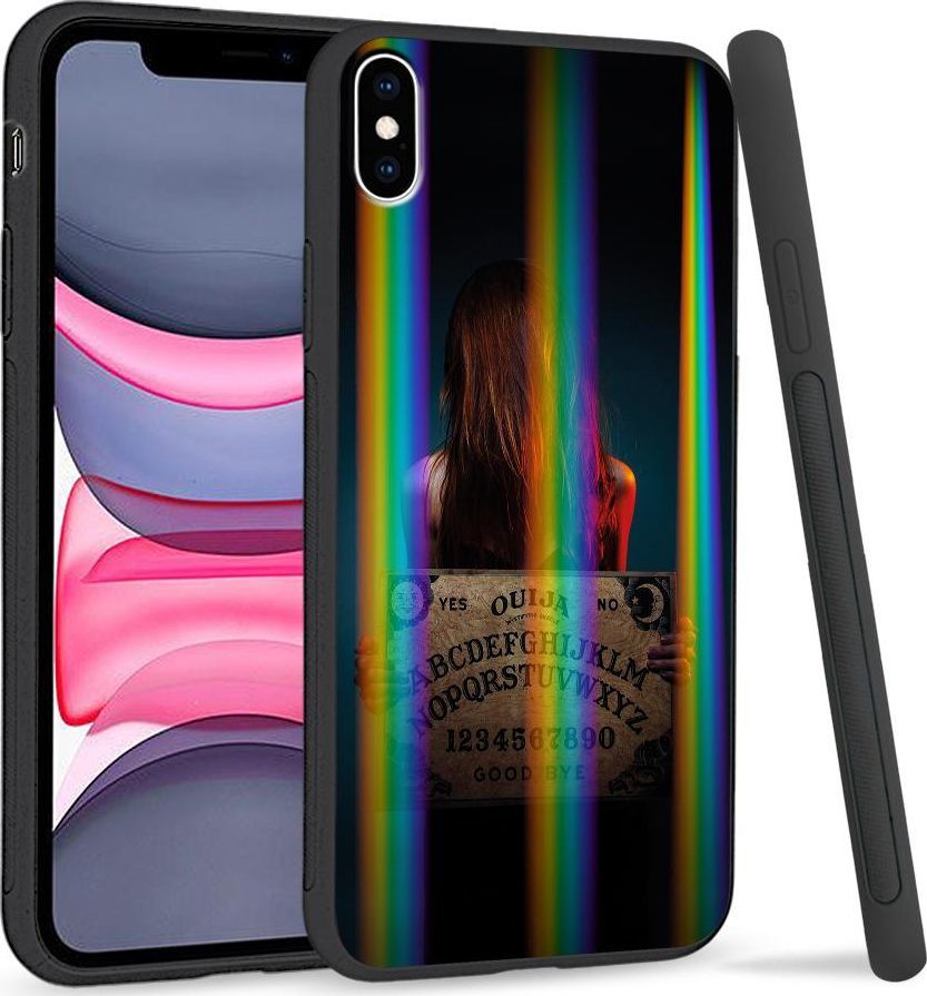 Super Fashion Etui Rainbow Series na Apple iPhone XS Max Tablica OUIJA 1