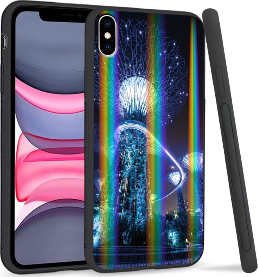 Super Fashion Etui Rainbow Series na Apple iPhone XS Max Architectural Marvel 1