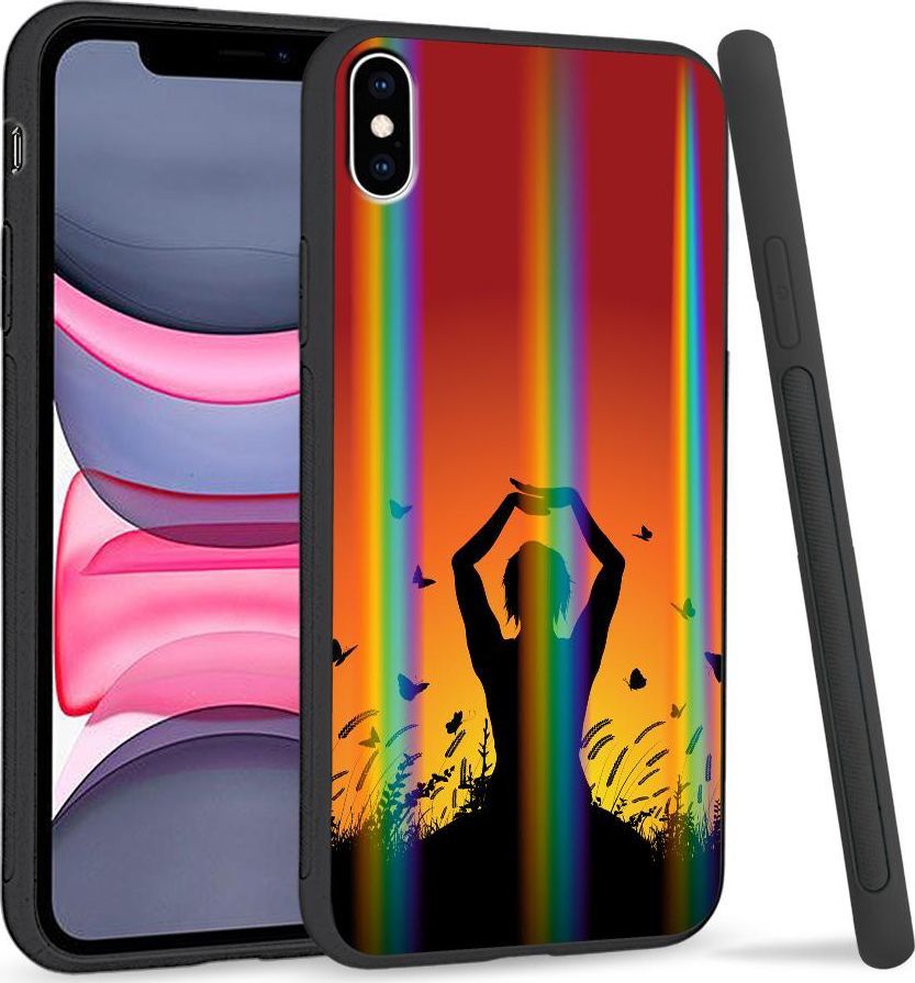Super Fashion Etui Rainbow Series na Apple iPhone XS Max Joga 1