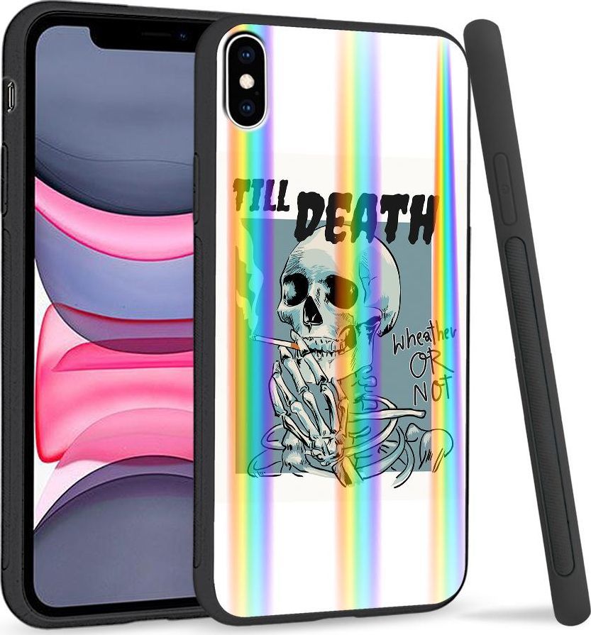 Super Fashion Etui Rainbow Series na Apple iPhone XS Max Palącz 1