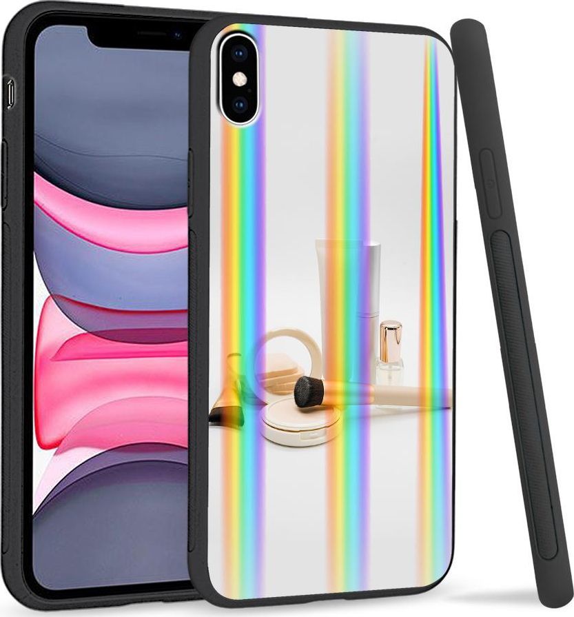 Super Fashion Etui Rainbow Series na Apple iPhone XS Max Kosmetyki 1