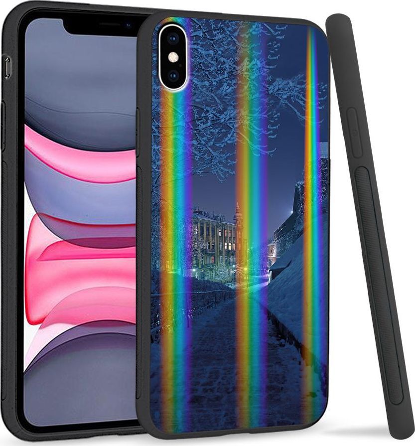 Super Fashion Etui Rainbow Series na Apple iPhone XS Max Zima 1