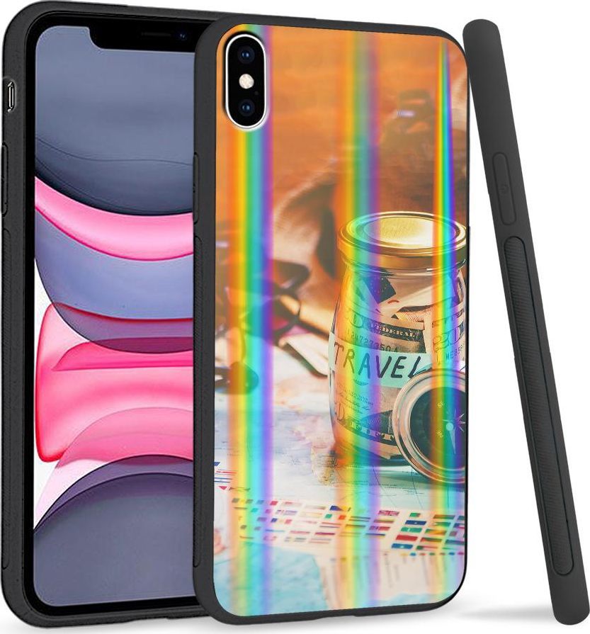 Super Fashion Etui Rainbow Series na Apple iPhone XS Max Słoik 1