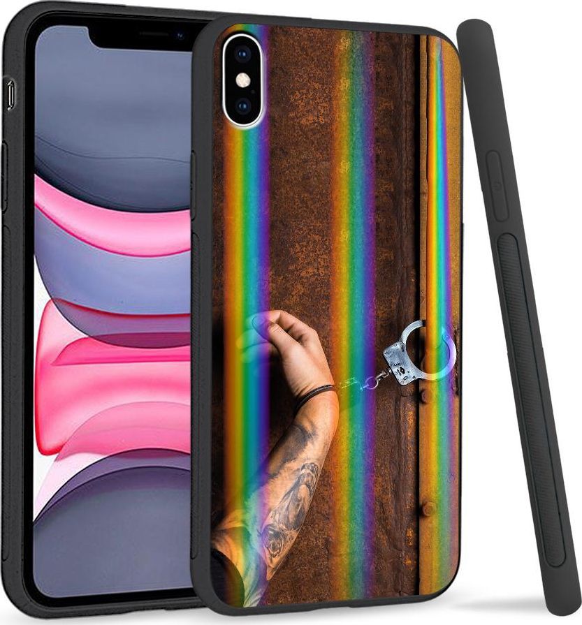 Super Fashion Etui Rainbow Series na Apple iPhone XS Max Uwięziony 1