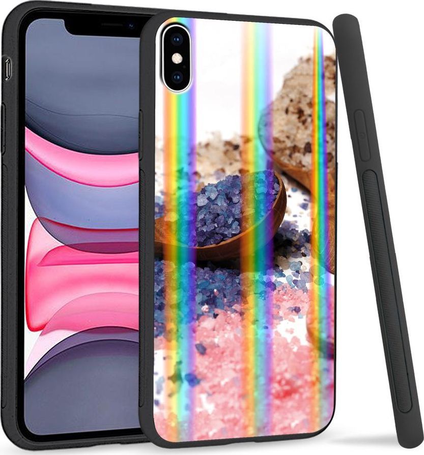 Super Fashion Etui Rainbow Series na Apple iPhone XS Max Sól 1