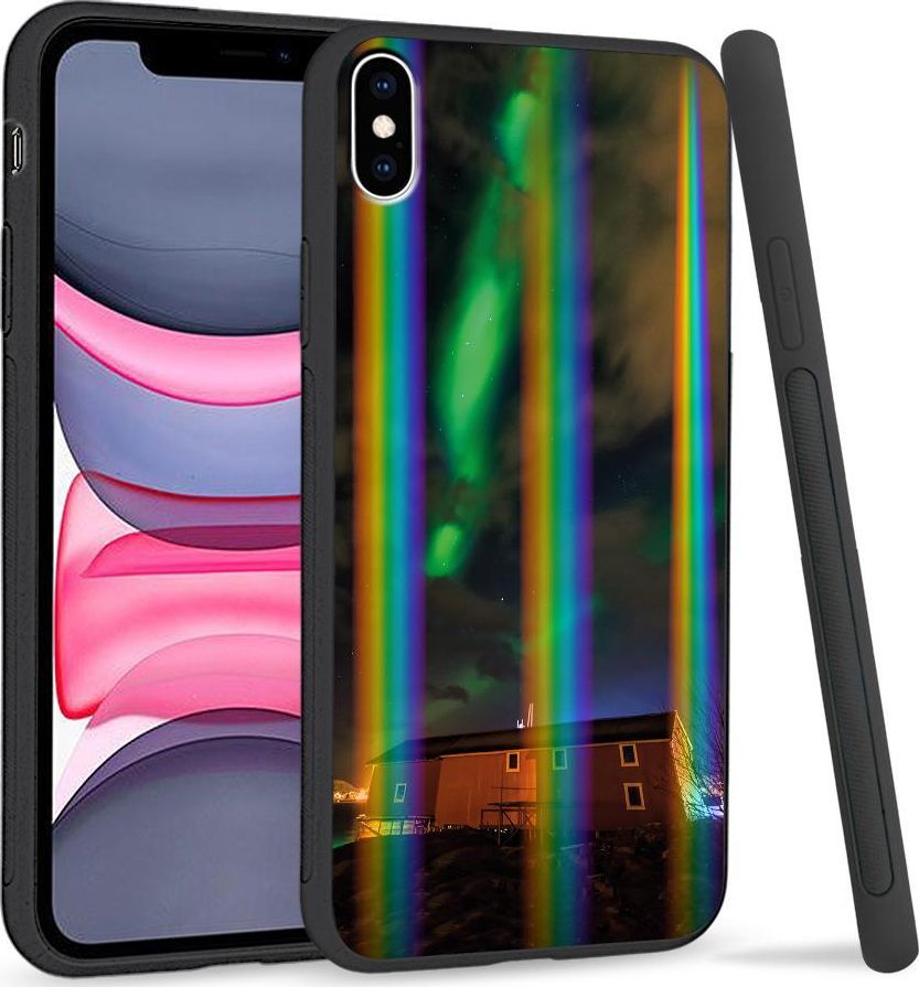 Super Fashion Etui Rainbow Series na Apple iPhone XS Max Niebo 1