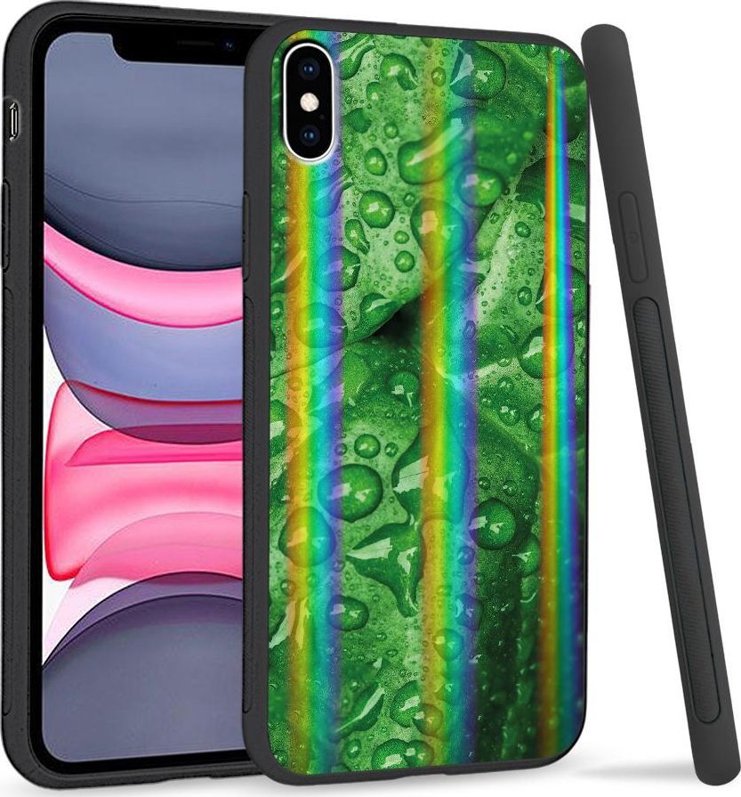 Super Fashion Etui Rainbow Series na Apple iPhone XS Max Krople 1