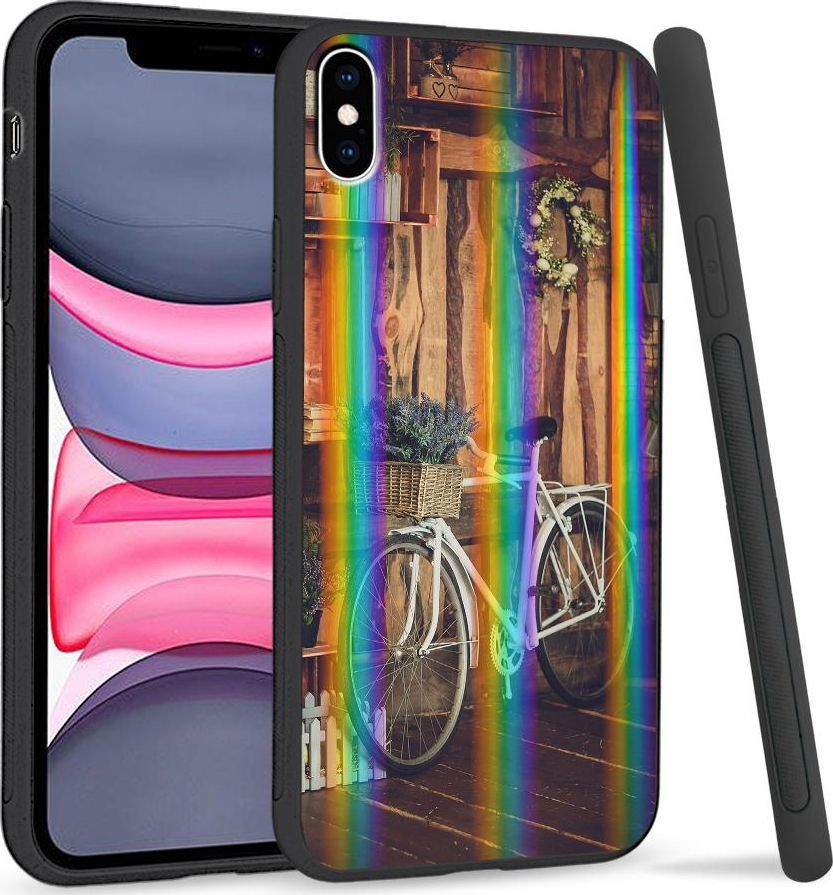 Super Fashion Etui Rainbow Series na Apple iPhone XS Max Leśna polana 1