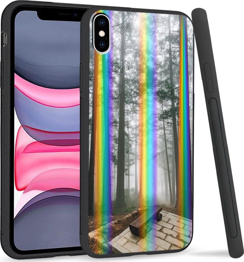 Super Fashion Etui Rainbow Series na Apple iPhone XS Max Rower 1