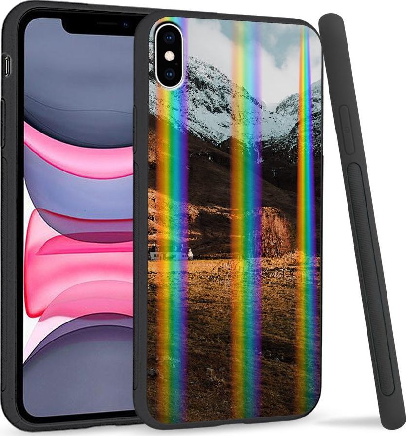 Super Fashion Etui Rainbow Series na Apple iPhone XS Max Lawina 1