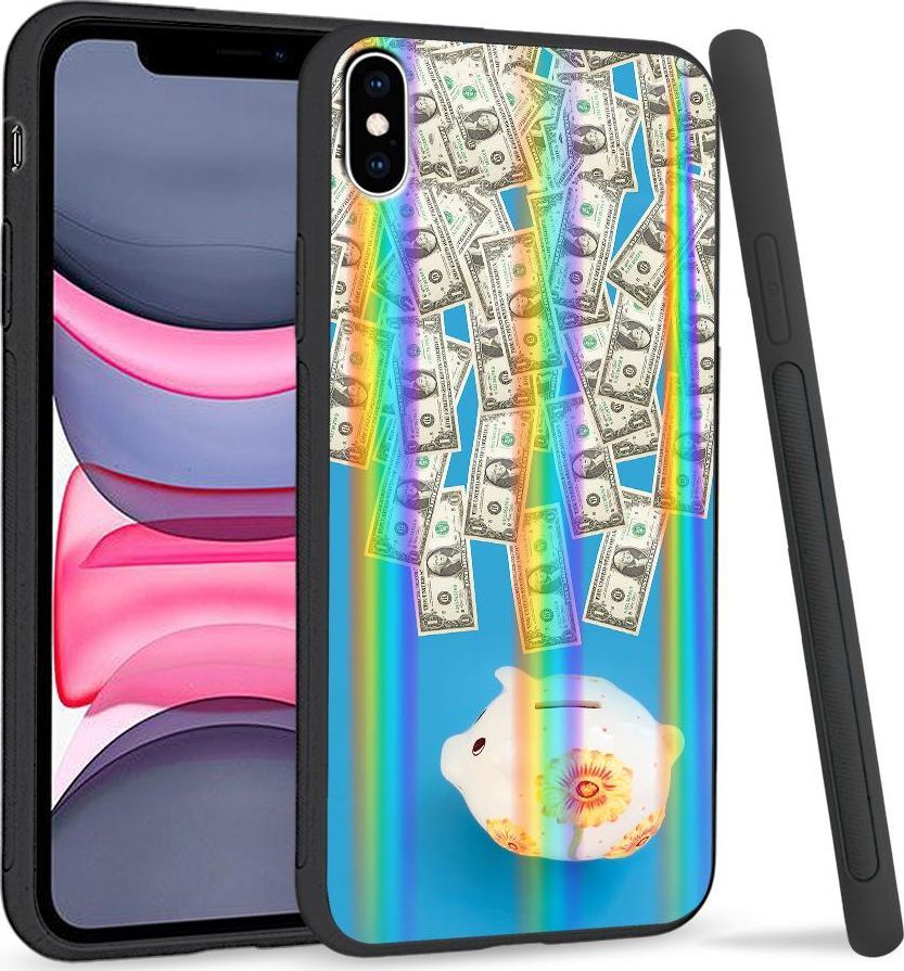 Super Fashion Etui Rainbow Series na Apple iPhone XS Max Skarbona marzeń 1