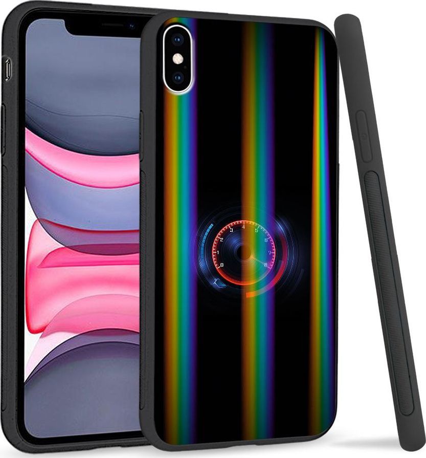 Super Fashion Etui Rainbow Series na Apple iPhone XS Max Prędkość 1