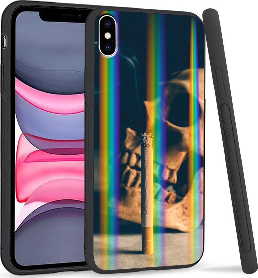 Super Fashion Etui Rainbow Series na Apple iPhone XS Max Ostatni papieros 1