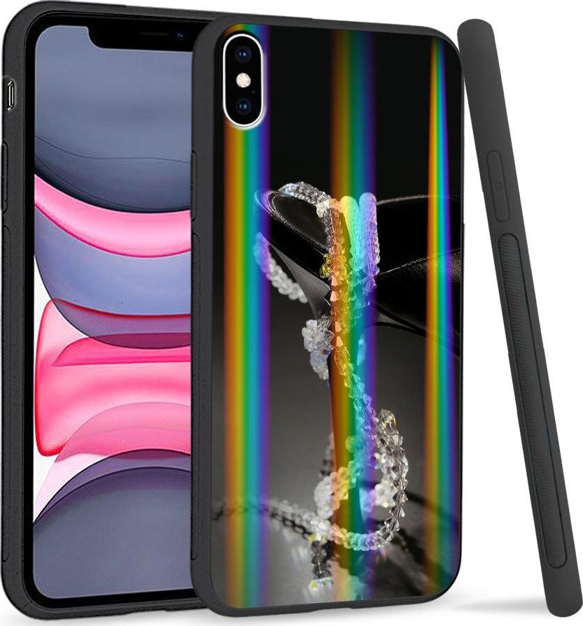 Super Fashion Etui Rainbow Series na Apple iPhone XS Max Obcas 1