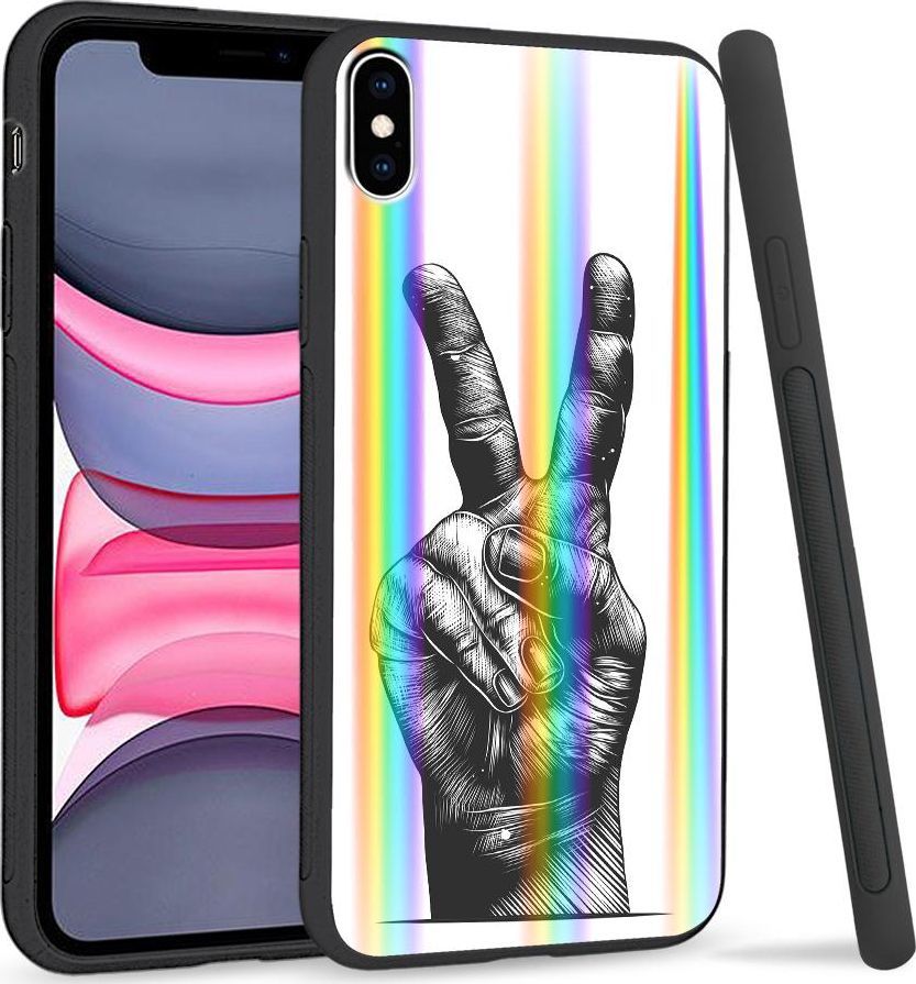 Super Fashion Etui Rainbow Series na Apple iPhone XS Max Pokój 1