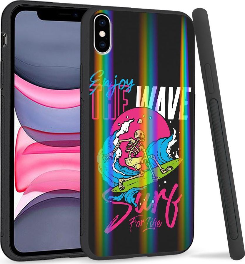 Super Fashion Etui Rainbow Series na Apple iPhone XS Max Na fali 1