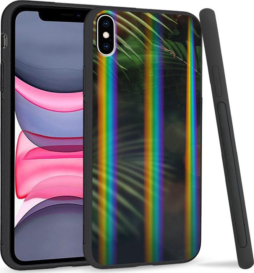 Super Fashion Etui Rainbow Series na Apple iPhone XS Max Plamy 1