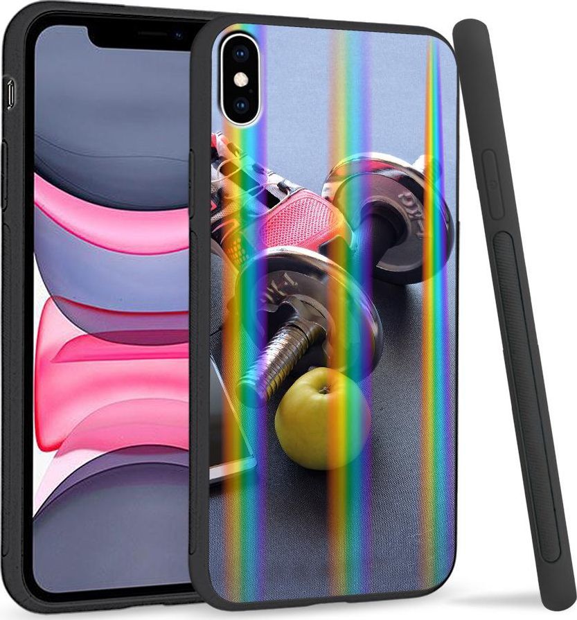 Super Fashion Etui Rainbow Series na Apple iPhone XS Max Hantla 1