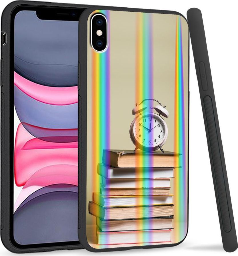 Super Fashion Etui Rainbow Series na Apple iPhone XS Max Budzik 1