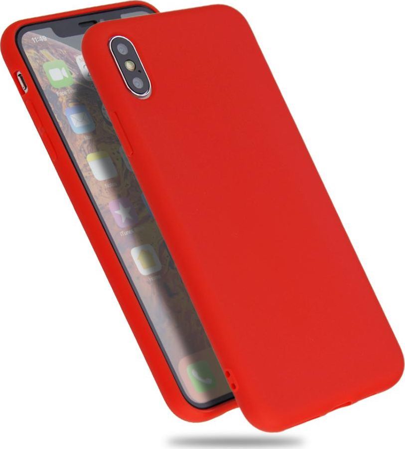 Super Fashion Etui do Samsung Galaxy A30S TPU Czerwone 1