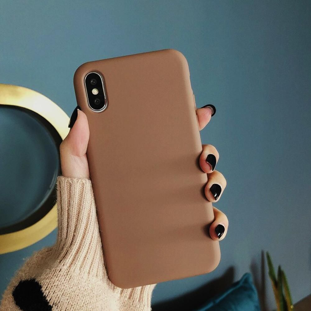 Super Fashion Etui do Huawei P20 Lite 2019 TPU Brązowy 1
