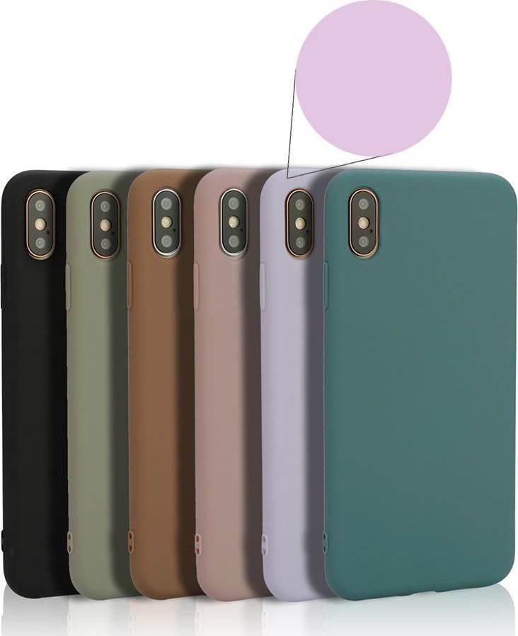 Super Fashion Etui do Apple Iphone 11 Pro Max TPU Jasny fiolet 1