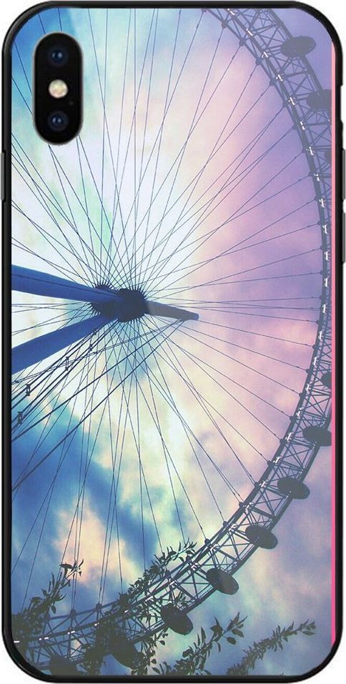 Etui Szklane do iphone X - Rollercoster 1