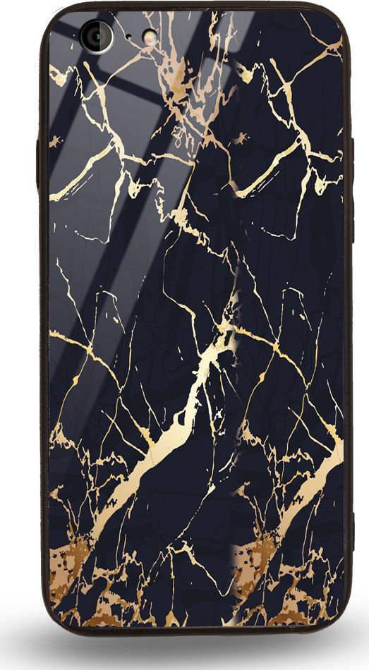 Etui na Apple iPhone 6 - Designer Series - Black gold granite 1