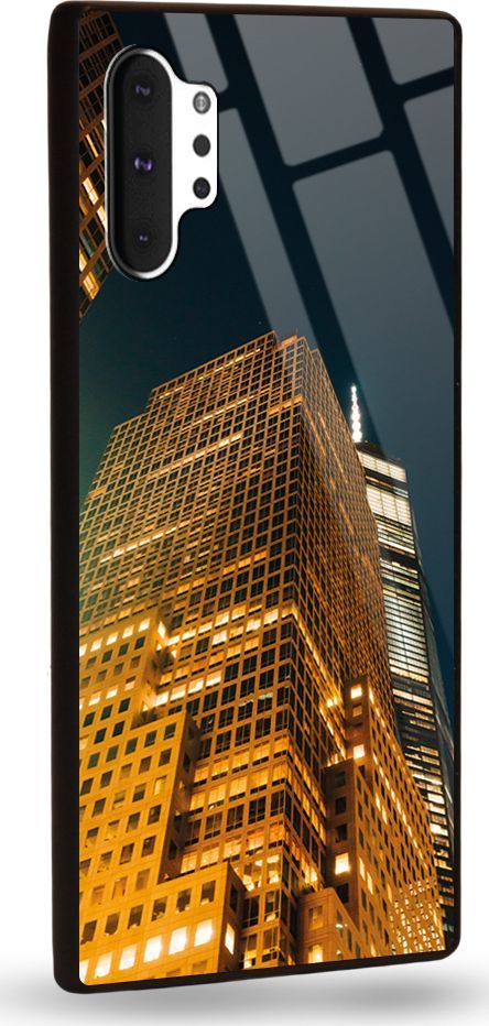 Etui na Samsung Note 10 Plus - Designer Series - Night building 1