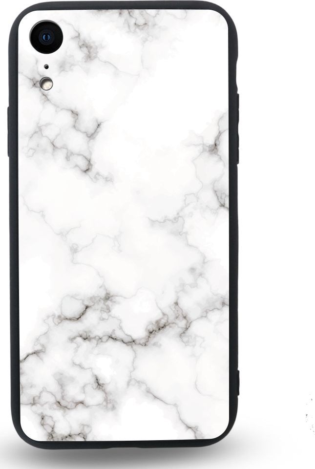 Etui na Apple iPhone XR - Designer Series - White granite 1
