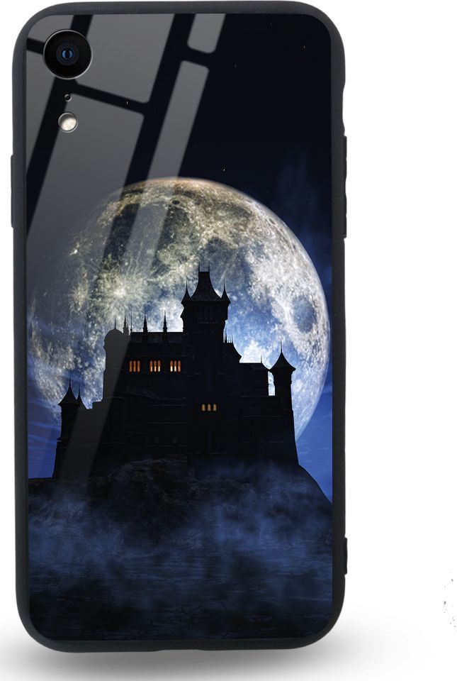 Etui na Apple iPhone XR - Designer Series - Moon castle 1