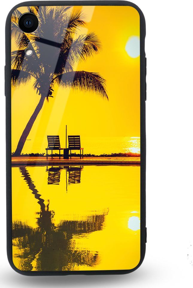 Etui na Apple iPhone XR - Designer Series - Yellow sunset 1