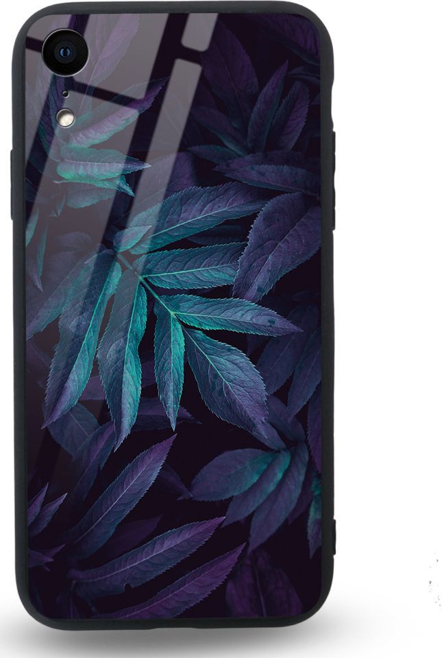 Etui na Apple iPhone XR - Designer Series - Night leaves 1