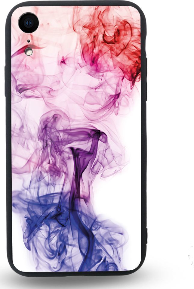 Etui na Apple iPhone XR - Designer Series - Smoke abstract 1