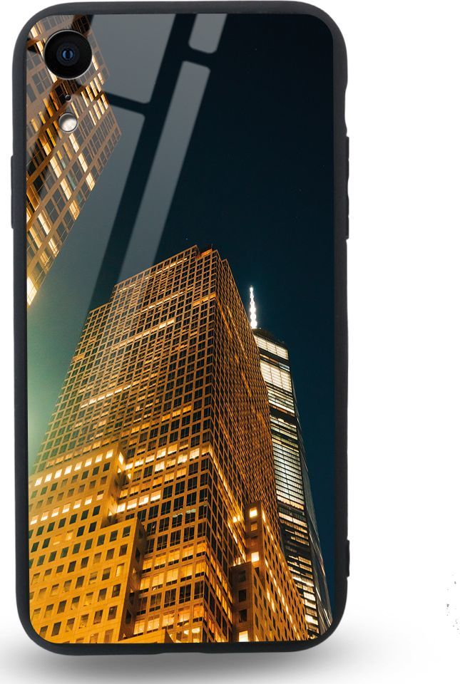 Etui na Apple iPhone XR - Designer Series - Night building 1